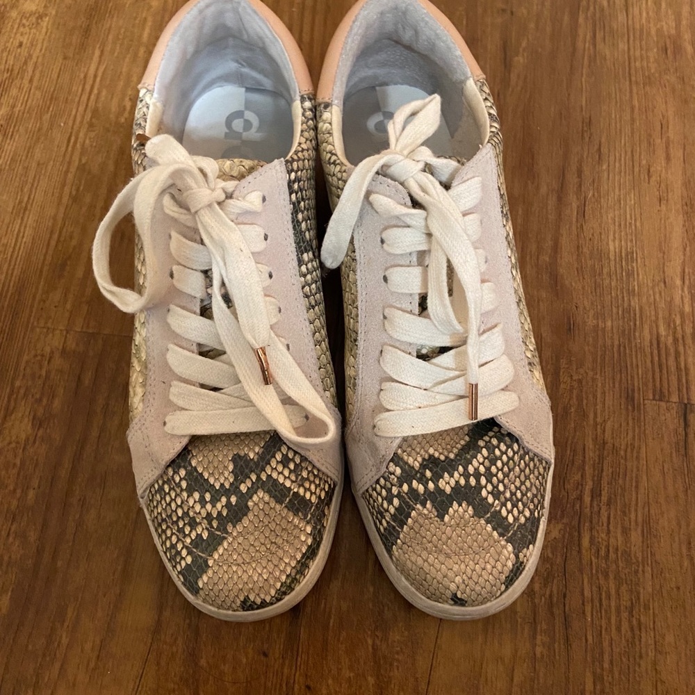Dolce Vita Snakeskin Sneakers